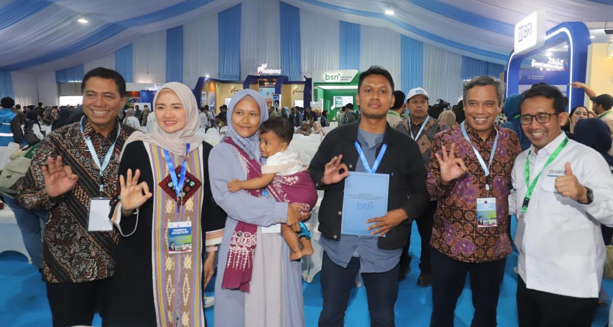 BTN Salurkan KPR FLPP Terbanyak, 30.203 Debitur Ikut Akad Massal