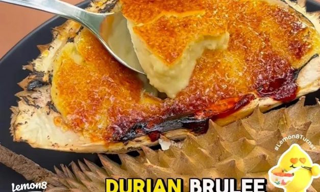 Dessert lezat Hidangan Klasik Dari Prancis “Durian Creme Brulee”